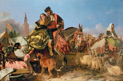 Fair at Seville by R. and Phillip, John Ansdell